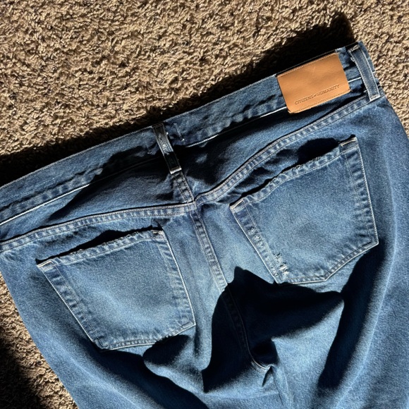 Citizens Of Humanity Neve Low Slung Relaxed Jean Size 30 - Picture 12 of 14